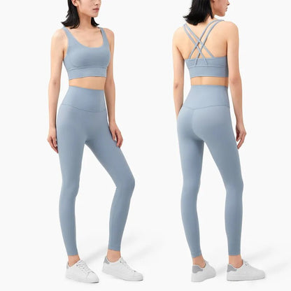 Hot Sale Fitness Female Full Length Leggings  Running  Comfortable And Formfitting Yoga